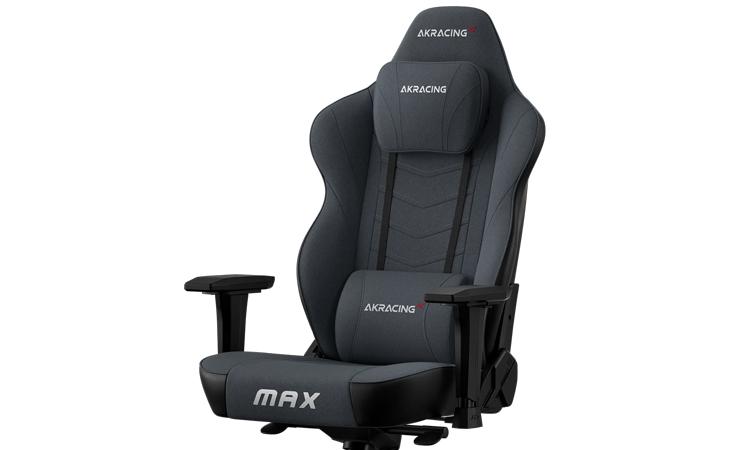AKRacing Masters Max Aerotex : un siège XXL en tissu !