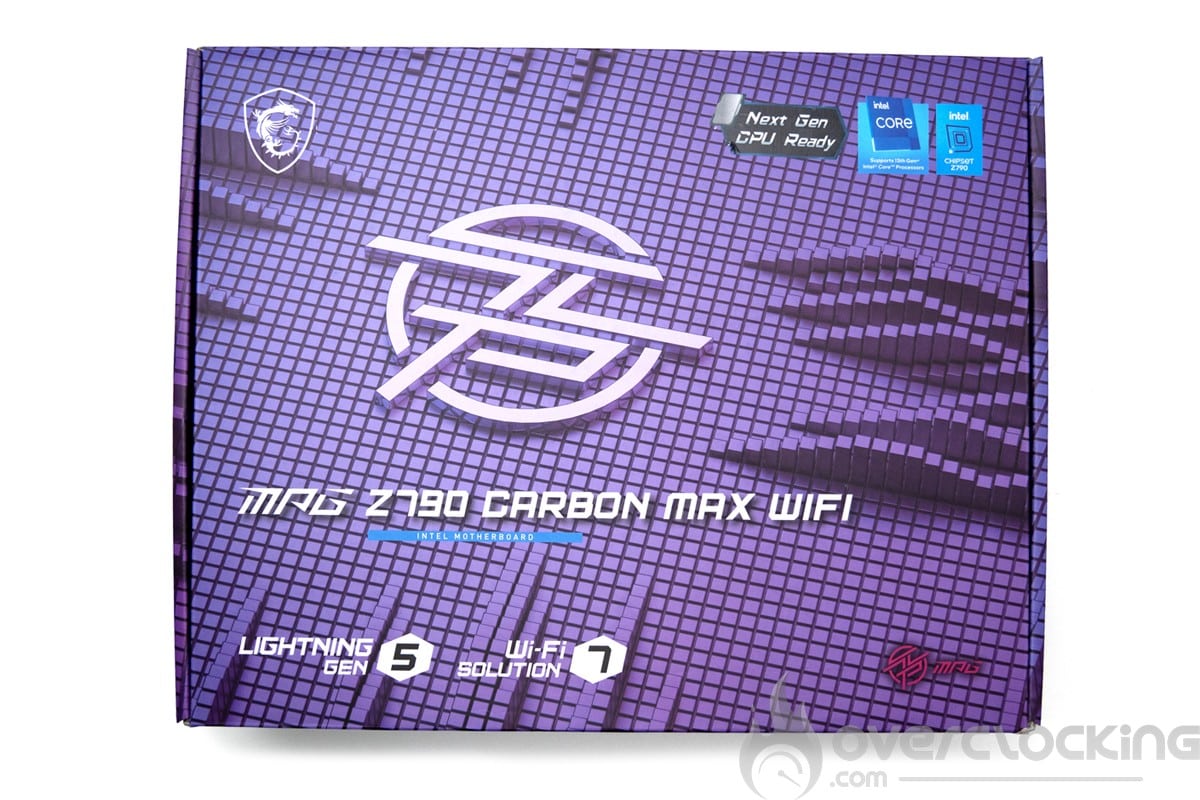 MSI MPG Z790 Carbon Max Wifi - boite