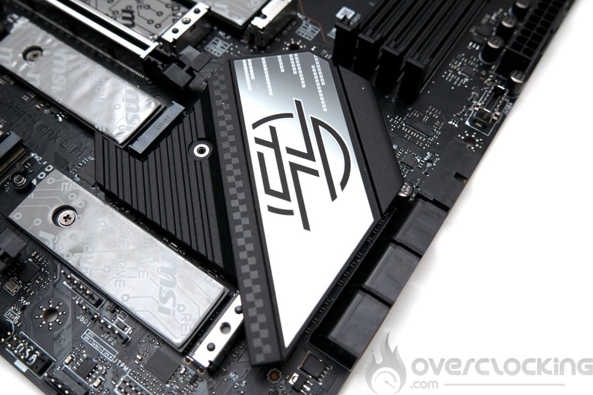 MSI MPG Z790 Carbon Max Wifi - radiateur chipset