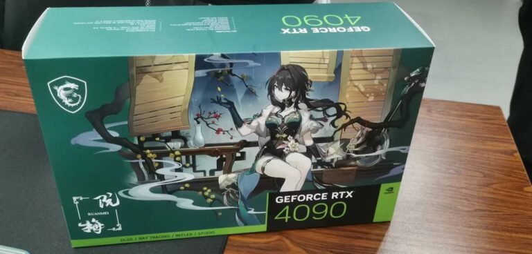Une RTX 4090 Ruan Mei aperçue chez MSI !