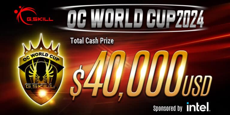 G.Skill OC World Cup : 31 records du monde !