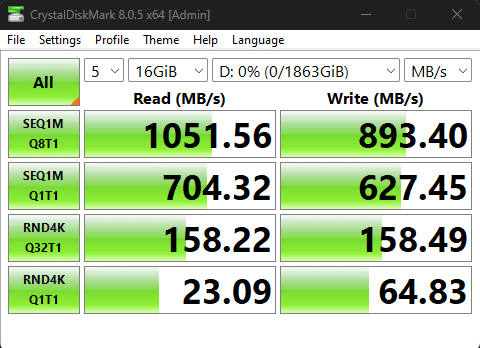 Kingston XS1000 2TB SSD Externe
