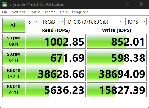 Kingston XS1000 2TB SSD Externe