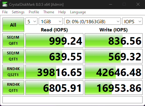 Kingston XS1000 2TB SSD Externe