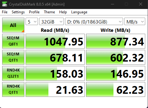 Kingston XS1000 2TB SSD Externe