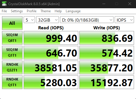 Kingston XS1000 2TB SSD Externe
