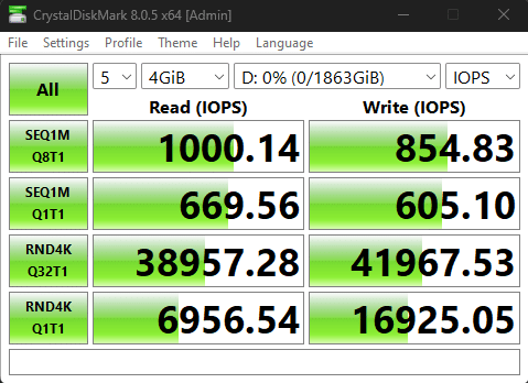 Kingston XS1000 2TB SSD Externe