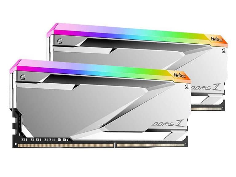 Les kits mémoires Netac Z RGB en DDR5 bientôt en France ?