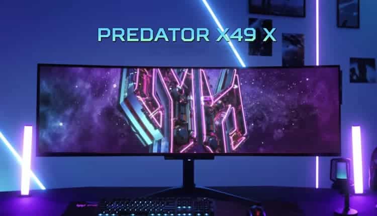 Un Predator X49 X OLED de 48,9&Prime; DQHD en 240 Hz chez Acer
