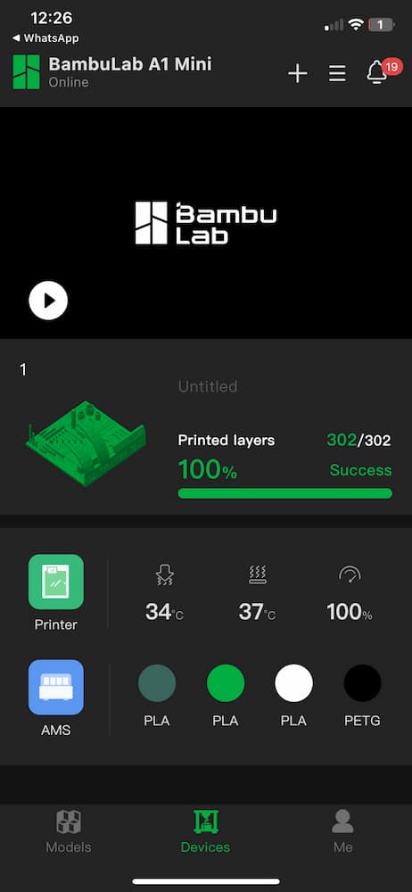 Bambu Lab A1 mini test imprimante 3D