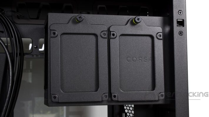 Corsair 6500D Airflow platines SSD