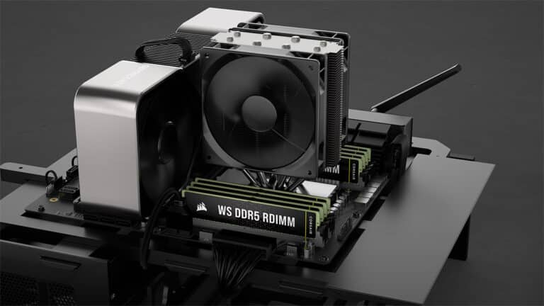 Corsair annonce ses kits mémoires WS DDR5 RDIMM ECC