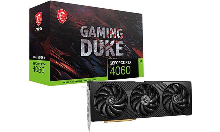 RTX 4060 Duke : une carte MSI destinée au marché chinois !