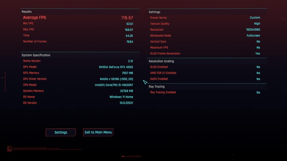 Overclocking RTX 4060 Tweak League
