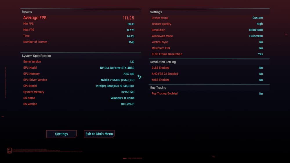Overclocking RTX 4060 Tweak League
