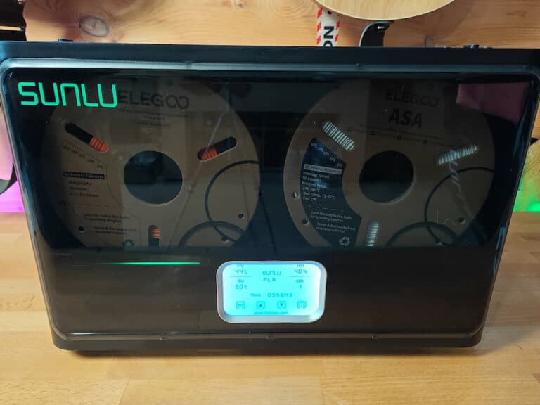 Test Sunlu FilaDryer S4