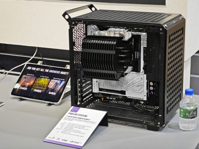 [Computex] Cooler Master expose un PC en i9 totalement passif