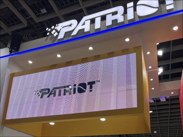 [Computex] Le stand Patriot