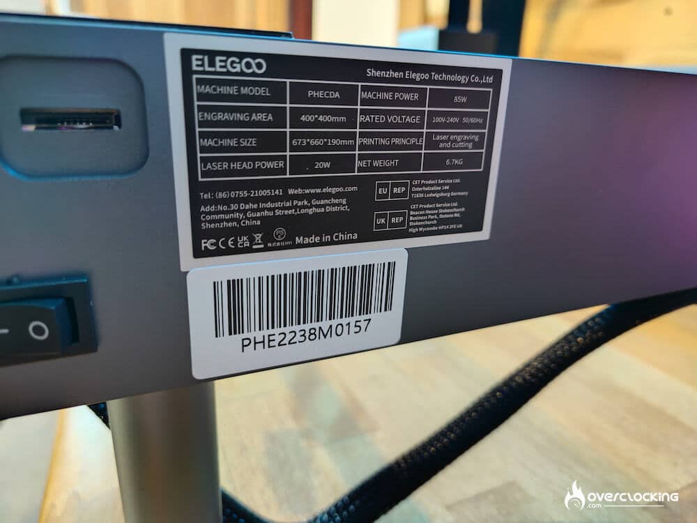 Test Elegoo Phecda