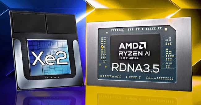 AMD Radeon 890M vs Intel Arc A140V : les bleus devant ?
