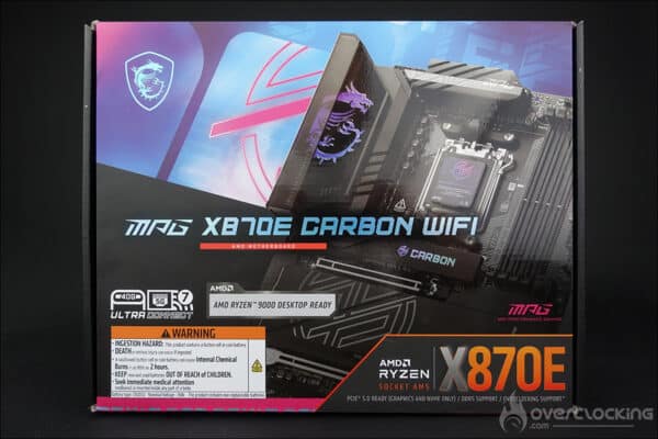 Carte mère MSI X870E Carbon WiFi