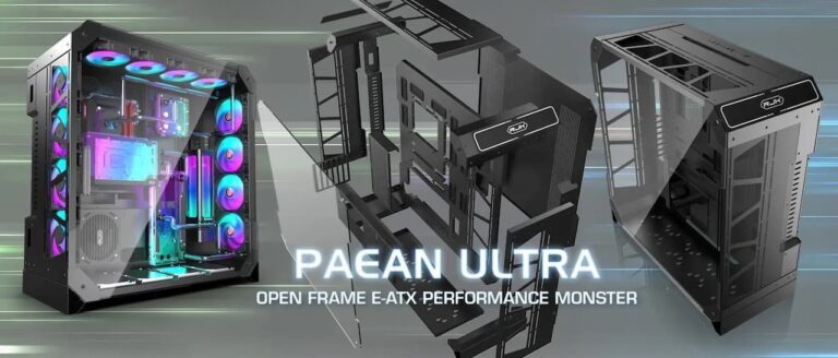 Paean Ultra : nouveau boîtier semi-ouvert chez Raijintek