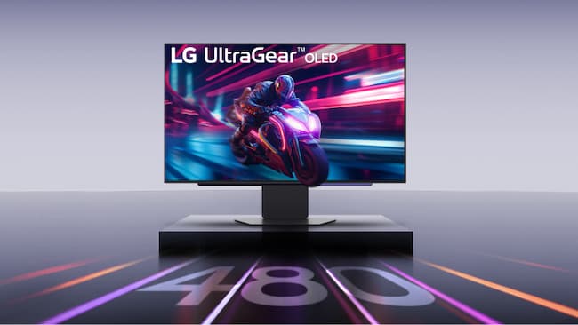 LG lance un moniteur gaming OLED 480Hz
