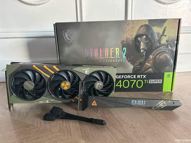 MSI RTX 4070 Ti Super STALKER 2 Edition : pour les collectionneurs…