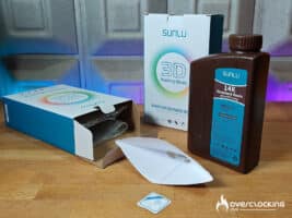 Sunlu Resine 14k Standard test