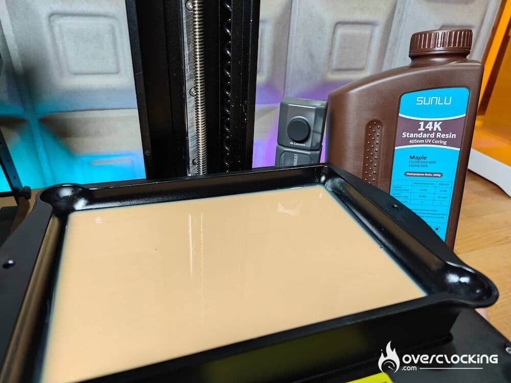 Sunlu Resine 14k Standard test