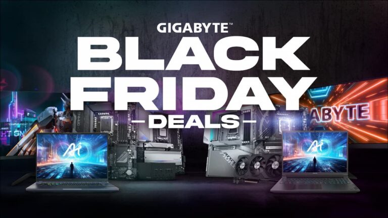 Les plans Gigabyte pour le Black Friday !