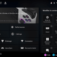 Logiciel Armoury crate de la ROG Ally X