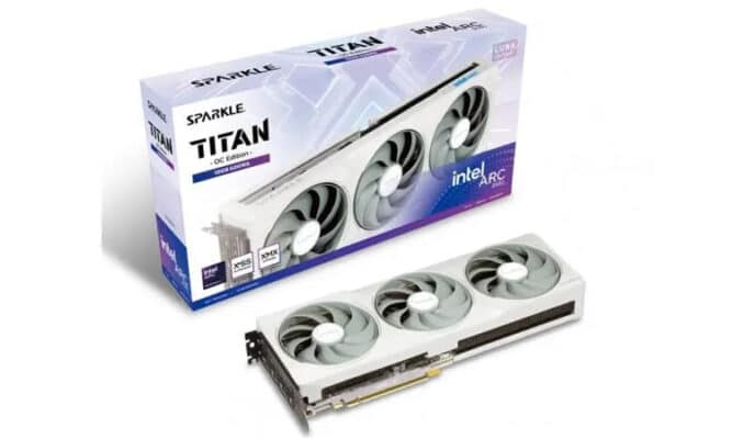 Sparkle Arc B580 Titan Luna OC