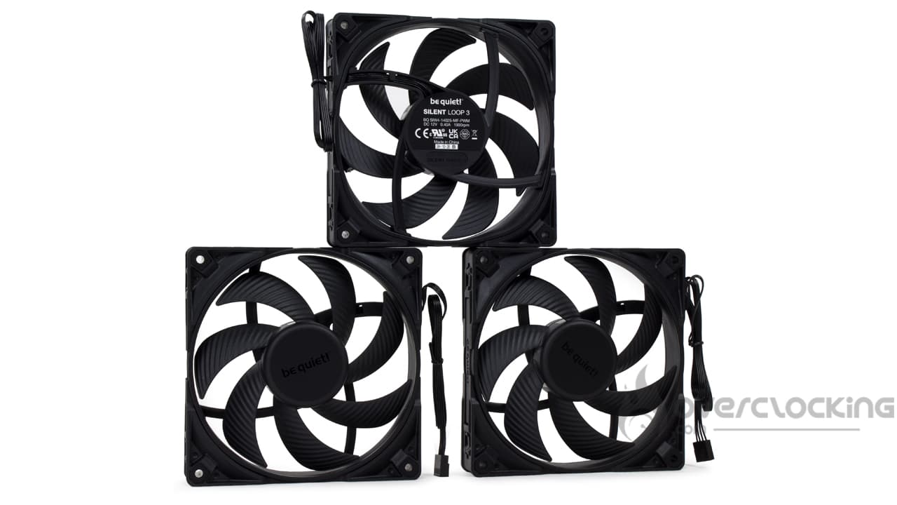 be quiet! Silent Loop 3 420 ventilateurs