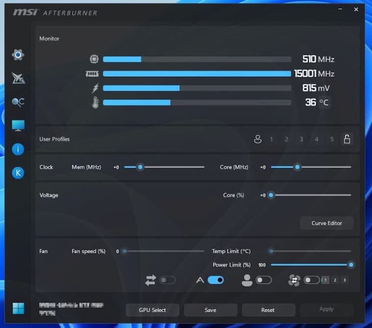 Afterburner RTX 50