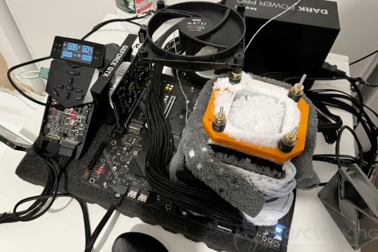 Session XOC : la Maxsun ICraft Z890 Vertex passe sous froid