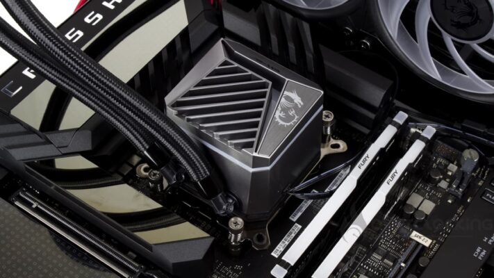 MSI MAG CoreLiquid A15 360 montage AMD 2