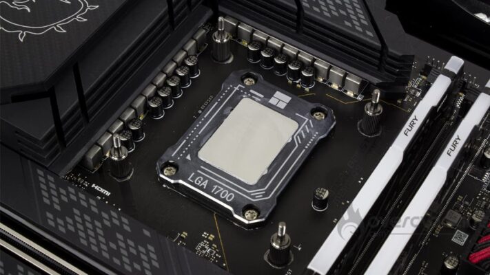 MSI MAG CoreLiquid A15 360 montage Intel 1