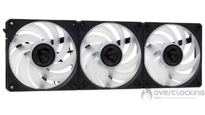 MSI MAG CoreLiquid A15 360 ventilateurs