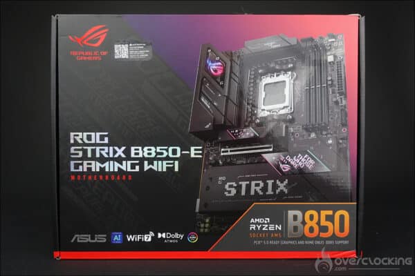 La carte mère ROG Strix B850-E Gaming WiFi