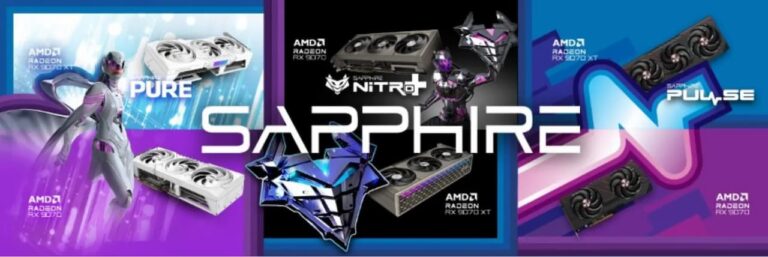 Sapphire annonce ses RX 9000 series !