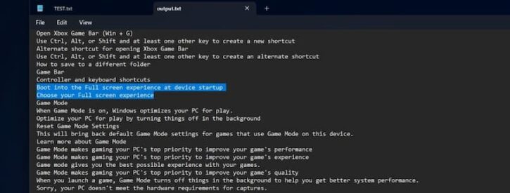 Windows Consoles gaming