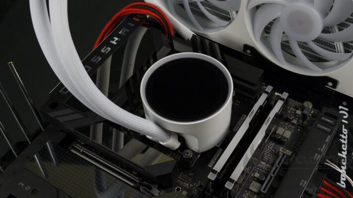 NZXT Kraken Elite 420 RGB montage Intel 2