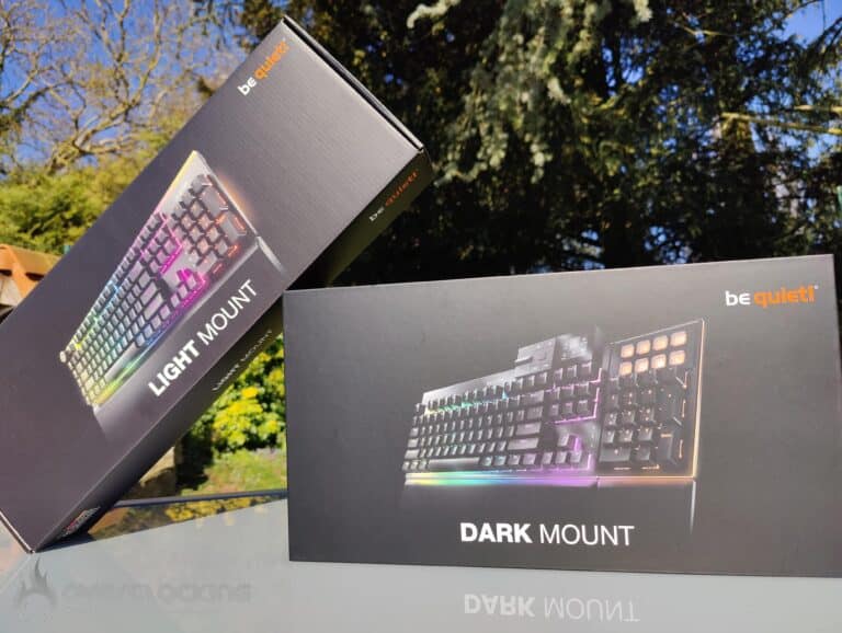 Test : Les claviers Dark Mount et Light Mount de be quiet!