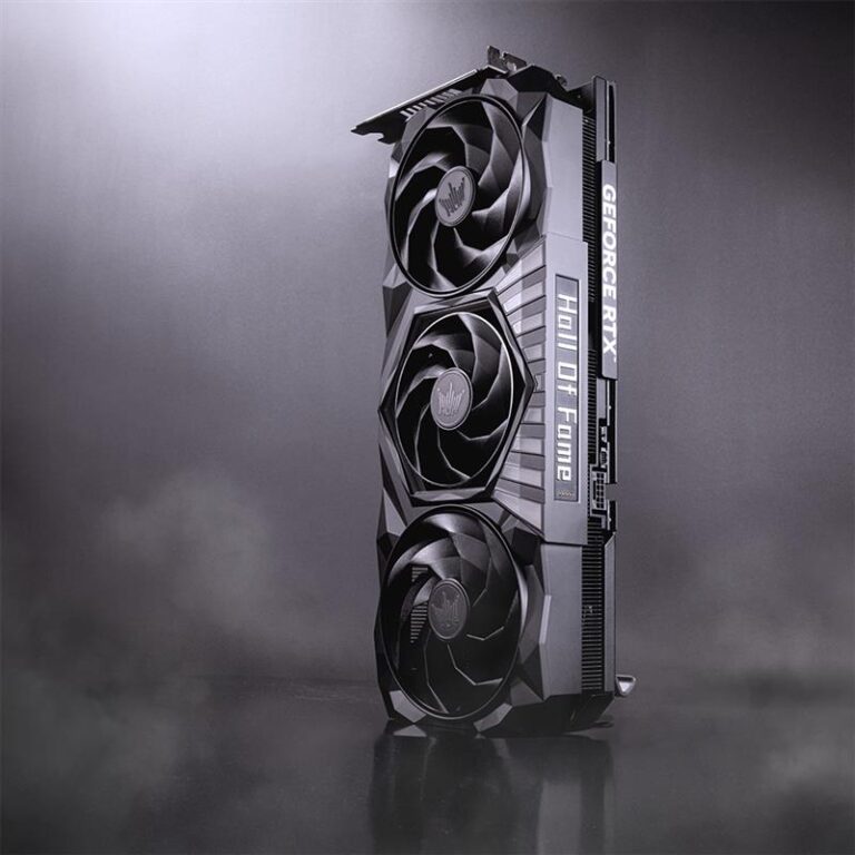 Galax va sortir les RTX 5080 et 5070 Ti HOF en version noire