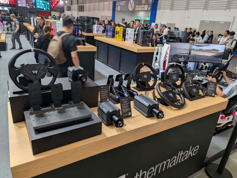 Thermaltake présente ses produits simracing lors du Computex !