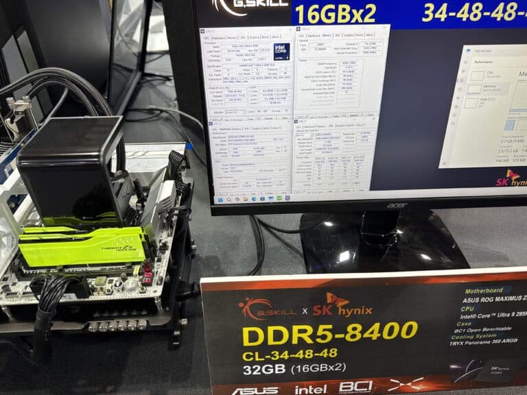 G.SKILL dévoile de nouveaux kits RAM au Computex.
