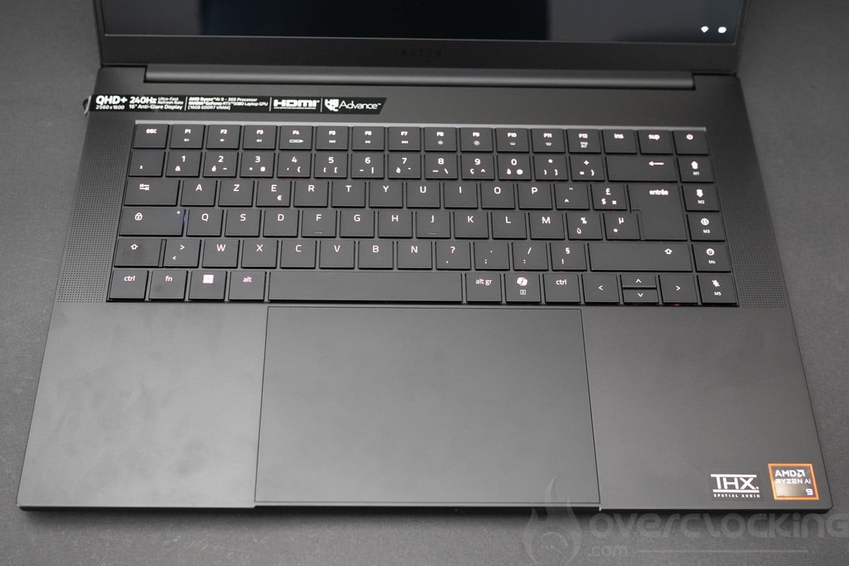 Razer Blade 16 - clavier