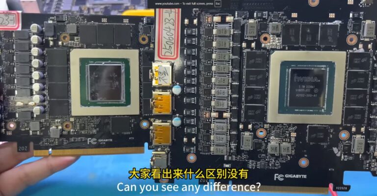 RTX 4090 Fake, des GPU regravés pour arnaquer les consommateurs !
