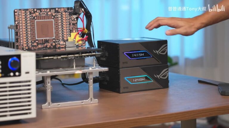 La RTX 5090 BTF peut encaisser 1900W sans problème !